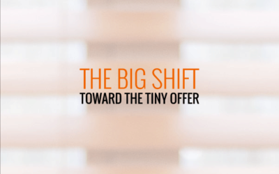 The Big Shift Toward the Tiny Offer