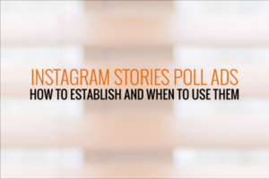 Instragram Stories Poll Ads