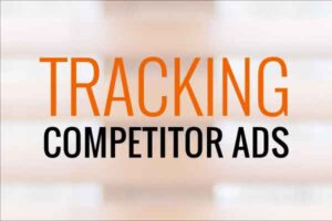 how to track competitor ads